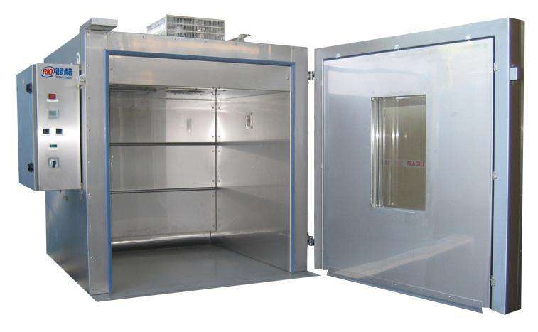 混合后放入烤箱，加溫固化