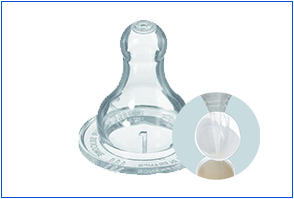 安撫奶嘴是不是用高透明食品級硅膠制成？